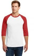 Gildan® Heavy Cotton™ 3/4-Sleeve Raglan T-Shirt